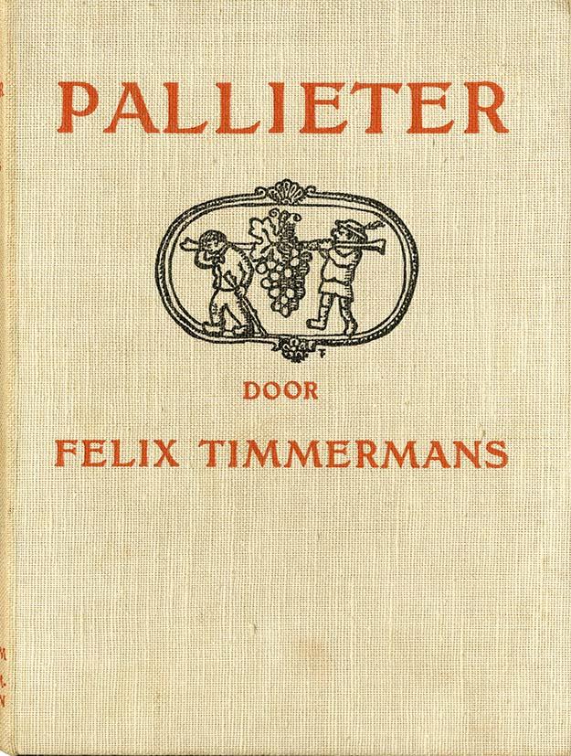 De eerste uitgave van Pallieter van Felix Timmermans verscheen in 1916.