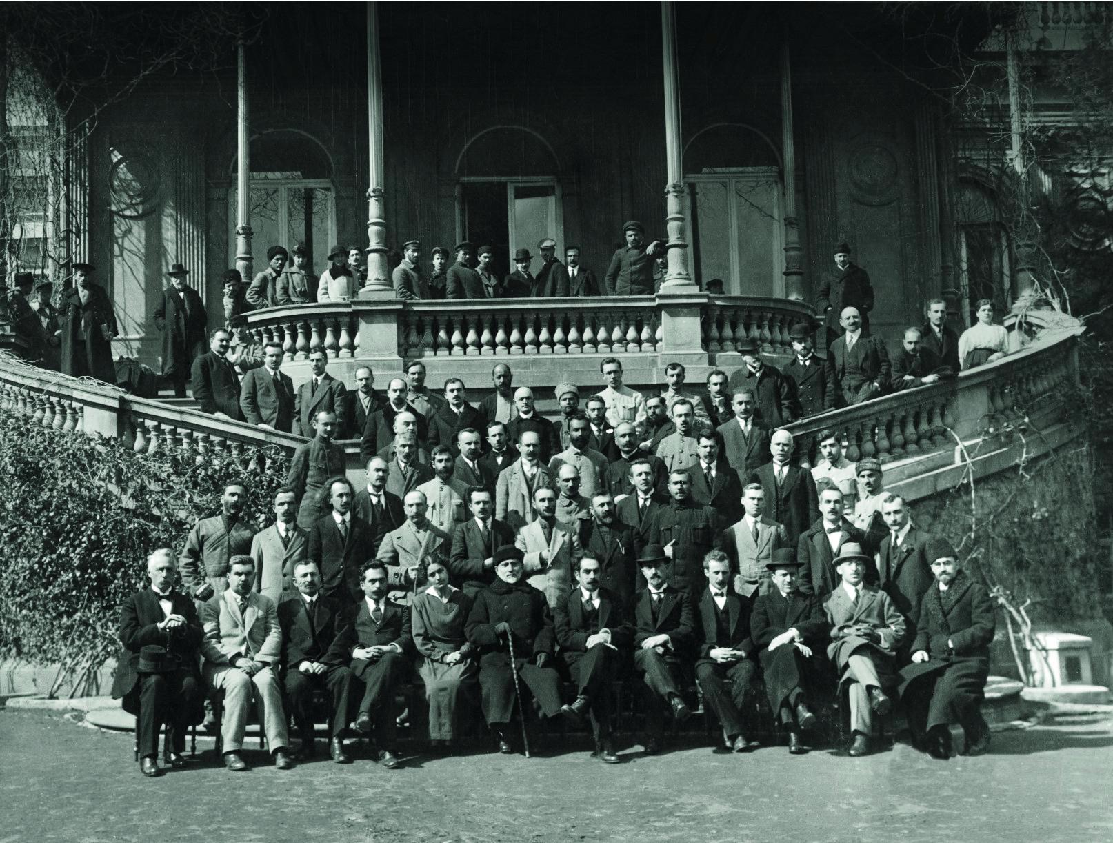 De Grondwetgevende Vergadering van Georgië, 1918.