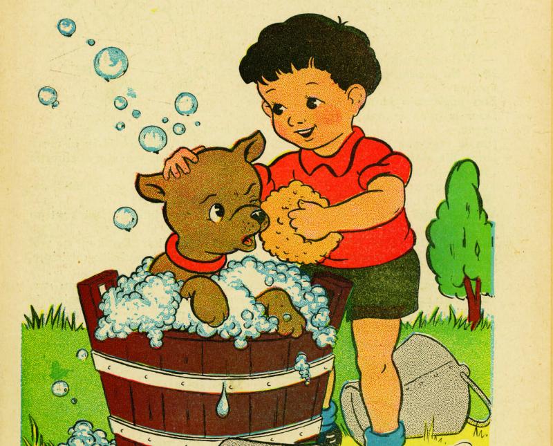 Zonnekind (5 juni 1960) met op de cover Rikske en Fikske, getekend door Gray en jarenlang dé uithangborden van het tijdschrift.