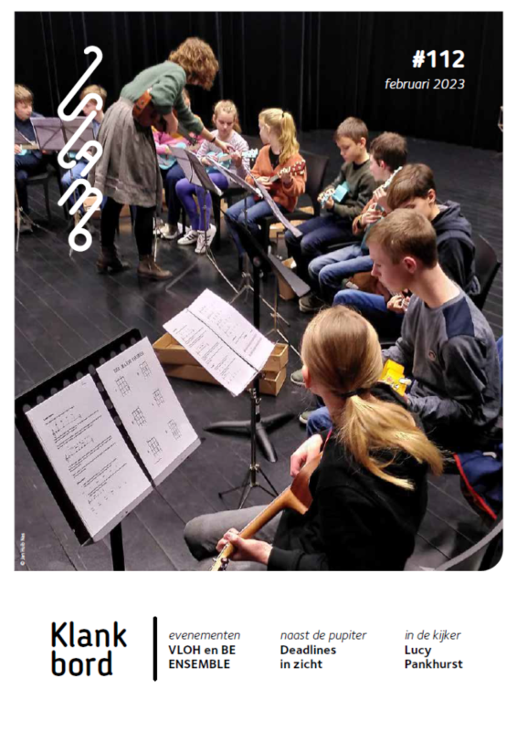 Cover Klankbord #112 februari 2023