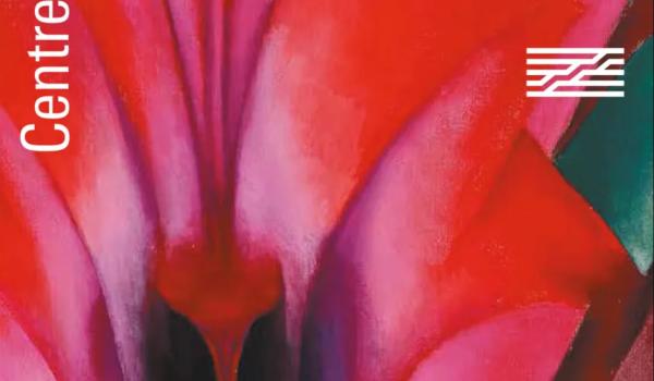 Affiche voor de Georgia O’Keeffe expo in Centre Pompidou