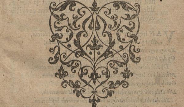 Titelpagina van Peeter Heyns’ Cort onderwys van de acht deelen der Françoischer talen, Delft, 1591, Forschungsbibliothek Gotha