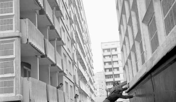 Actie van de Letse kunstgroep NSRD